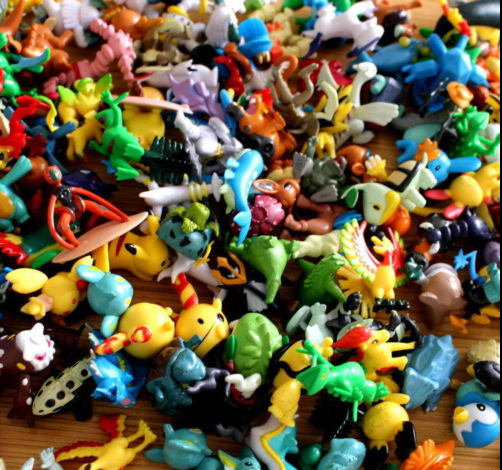 24pcs Mini Lots Pokemon Random Pearl Figures